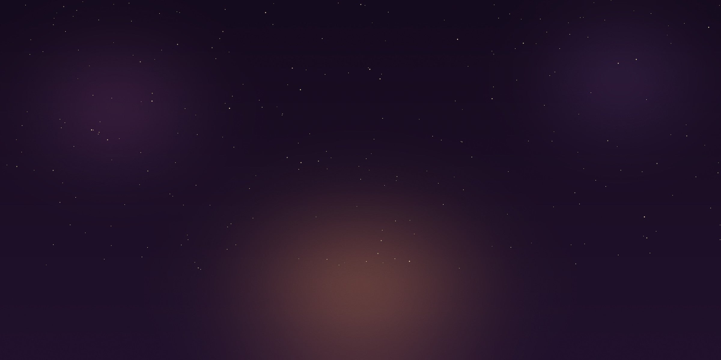 Candlelit altar beneath a starfield